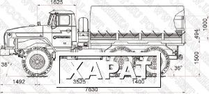 Фото Урал 4320-41 Бортовой