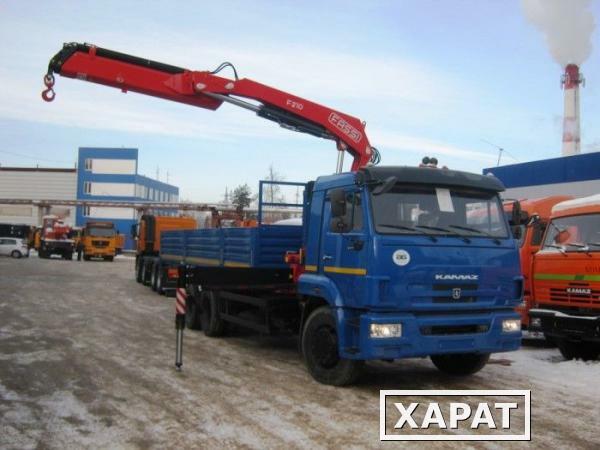 Фото Palfinger РК15500А с поворотными опорами на шасси Камаз-65117-3010-50 в Челябинске