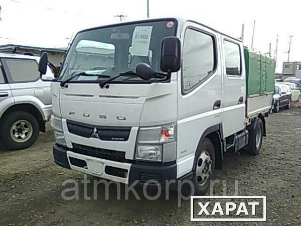 Фото Двухкабинник борт тент MITSUBISHI CANTER гв 2011 полный привод 4х4 груз 1,5 тн пробег 174 т.км