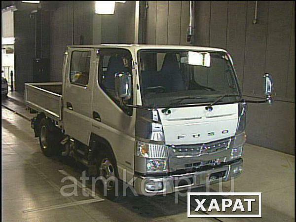 Фото Грузовик двухкабинник бортовой MITSUBISHI CANTER гв 2015 полный привод 4х4 груз 1,45 тн пробег 10 т.км