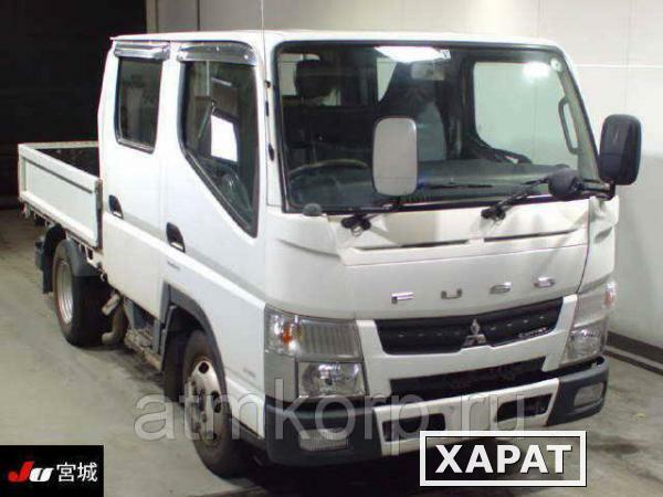 Фото Грузовик двухкабинник борт MITSUBISHI CANTER гв 2012 полный привод 4х4 6 мест груз 1,5 тн пробег 92 т.км