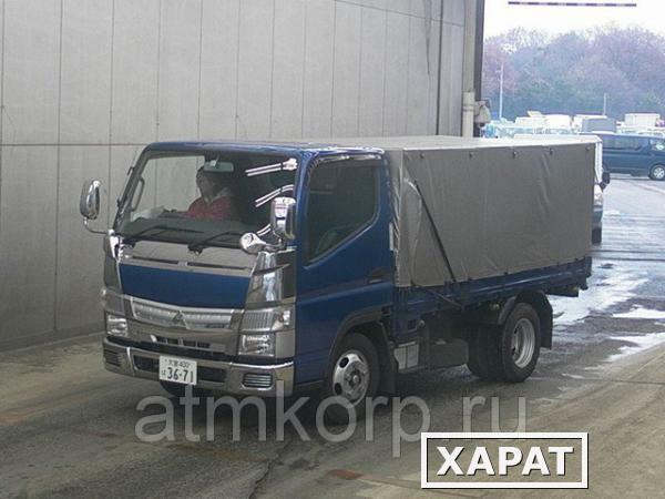 Фото Грузовик бортовой тентованный MITSUBISHI CANTER кузов FBA20 год выпуска 2012 грузопод 2 тн пробег 134 т.км