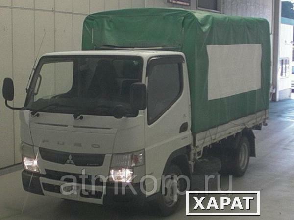 Фото Грузовик бортовой тентованный MITSUBISHI CANTER кузов FBA00 год выпуска 2012 грузопод 1,5 тн пробег 20 т.км