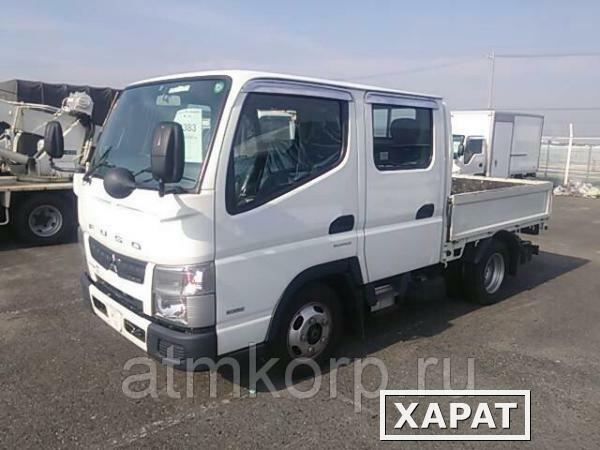 Фото Грузовик двухкабинник бортовой MITSUBISHI CANTER кузов FBA20 год выпуска 2011 грузопод 2 тн пробег 183 т.км