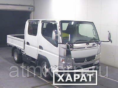 Фото Грузовик двухкабинник бортовой MITSUBISHI CANTER кузов FBA00 год выпуска 2014 грузопод 1,5 тн пробег 38 т.км