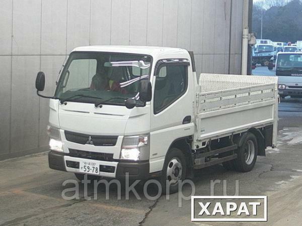 Фото Грузовик бортовой MITSUBISHI CANTER кузов FBA20 гв 2012 гидроборт грузопод 2 тн пробег 59 т.км