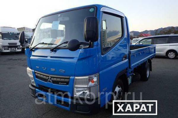 Фото Грузовик бортовой MITSUBISHI CANTER кузов FBA20 год выпуска 2014 грузоподъемность 2 тонны пробег 99 тыс км