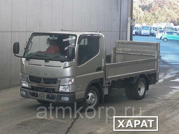 Фото Грузовик бортовой MITSUBISHI CANTER кузов FBA00 год выпуска 2011 гидроборт грузопод 1,5 тн пробег 86 т.км