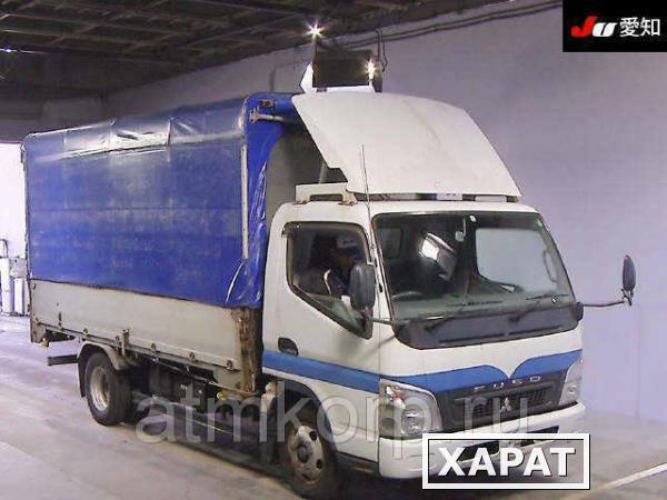 Фото Грузовик бортовой тентованный MITSUBISHI CANTER гв 2010 грузопод 3 тн пробег 483 т.км