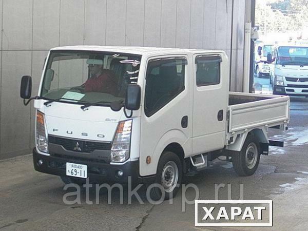 Фото Грузовик двухкабинник бортовой MITSUBISHI CANTER гв 2015 полный привод 4х4 груз 1,15 тн пробег 272 км