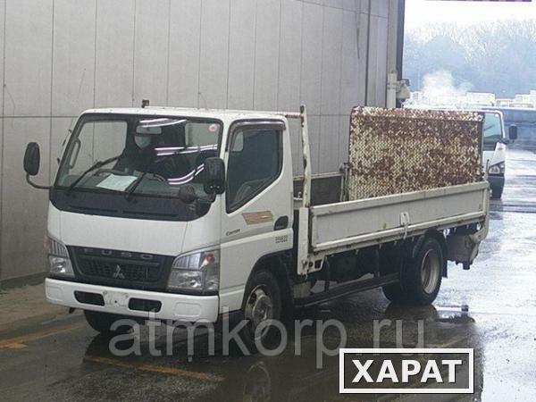 Фото Грузовик бортовой MITSUBISHI CANTER гв 2008 гидроборт 4 wd полный привод 4х4 груз 2 тн пробег 71 т.км