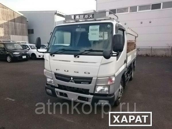 Фото Грузовик бортовой MITSUBISHI CANTER кузов FEA50 гв 2012 гидроборт багажник грузопод 3 тн пробег 154 т.км