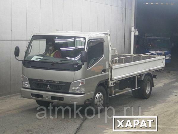 Фото Грузовик бортовой MITSUBISHI CANTER кузов FE83DY год вып 2008 грузоподъемность 3,95 тонны пробег 159 тыс км