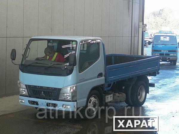 Фото Грузовик бортовой MITSUBISHI CANTER кузов FE73D год выпуска 2009 грузоподъемность 3 тонны пробег 83 т.км