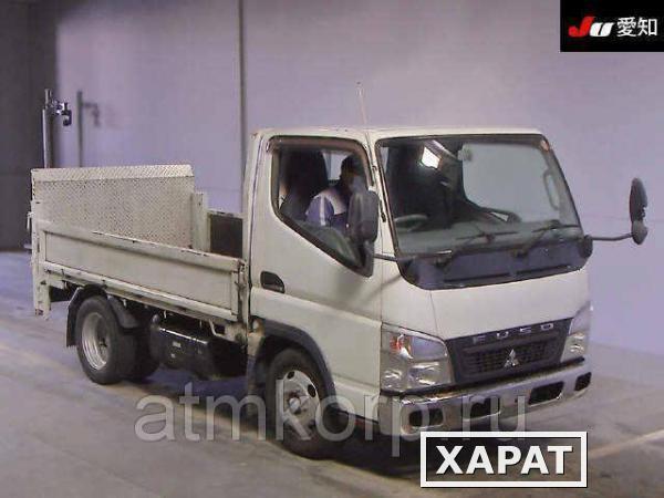 Фото Грузовик бортовой MITSUBISHI CANTER кузов FE70B гв 2008 гидроборт грузоподъемность 2 тн пробег 148 т.км