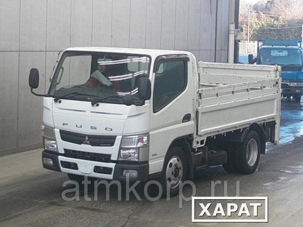 Фото Грузовик бортовой MITSUBISHI CANTER кузов FEA50 гв 2012 гидроборт грузопод 2 тн пробег 195 т.км