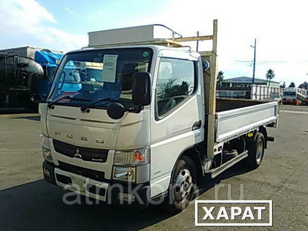 Фото Грузовик бортовой MITSUBISHI CANTER кузов FEA50 гв 2013 багажник грузопод 3 тн пробег 57 т.км