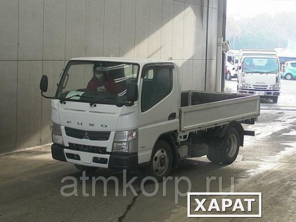 Фото Грузовик бортовой MITSUBISHI CANTER кузов FEA50 год выпуска 2012 грузоподъемность 3 тонны пробег 54 тыс км