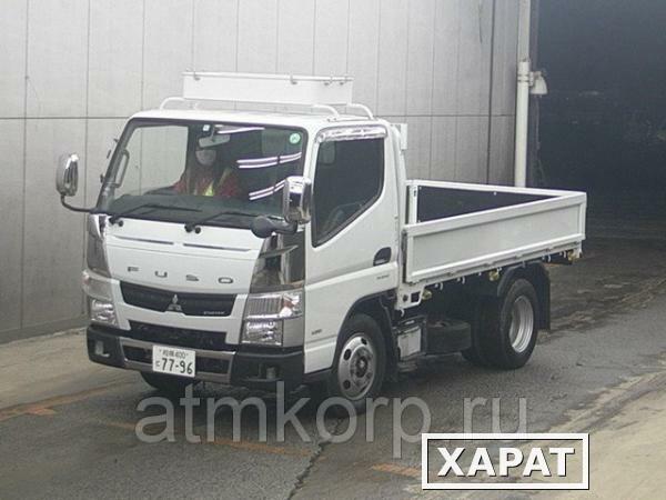 Фото Грузовик бортовой MITSUBISHI CANTER кузов FBA50 гв 2013 багажник грузопод 2 тн пробег 93 т.км