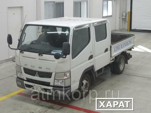 Фото Грузовик двухкабинник бортовой MITSUBISHI CANTER кузов FBA00 год выпуска 2011 грузопод 1,5 тн пробег 92 т.км