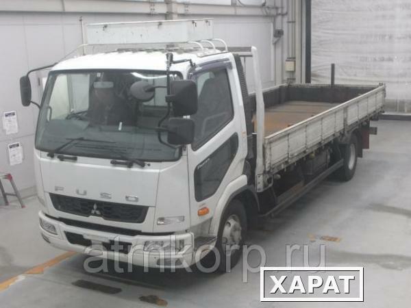 Фото Грузовик бортовой MITSUBISHI FUSO кузов FK71F гв 2012 багажник грузопод 3,35 тн пробег 165 т.км