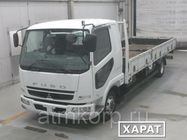 Фото Грузовик бортовой MITSUBISHI FUSO кузов FK61F год выпуска 2009 грузопод 3,8 тн длина 6,21 м пробег 142 т.км