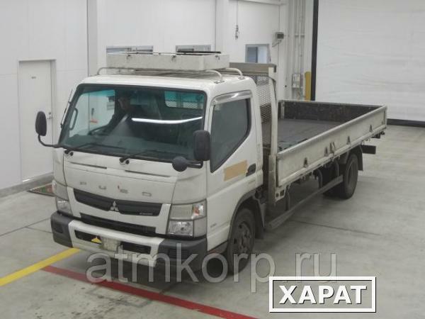 Фото Грузовик бортовой MITSUBISHI CANTER кузов FEB90 гв 2012 багажник груз 4 тн пробег 162 т.км