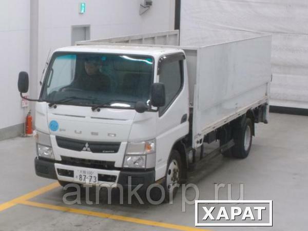 Фото Грузовик бортовой MITSUBISHI CANTER кузов FEA50 гв 2011 гидроборт грузопод 2 тн пробег 113 т.км