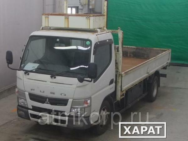 Фото Грузовик бортовой MITSUBISHI CANTER кузов FEA50 гв 2012 багажник грузопод 3 тн пробег 57 т.км