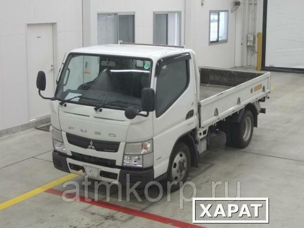 Фото Грузовик бортовой MITSUBISHI CANTER кузов FEA50 год выпуска 2012 грузоподъемность 3 тонны пробег 168 тыс км