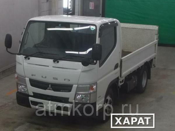 Фото Грузовик бортовой MITSUBISHI CANTER гв 2013 гидроборт полный привод 4х4 груз 1,5 тн пробег 73 т.км