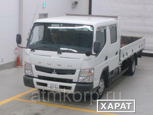 Фото Грузовик двухкабинник бортовой MITSUBISHI CANTER гв 2011 двойная кабина 6 мест груз 3 тн пробег 130 т.км