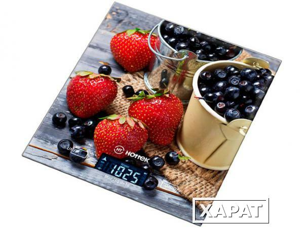 Фото Весы кухонные "ягоды" hottek ht-962-027 18*20см