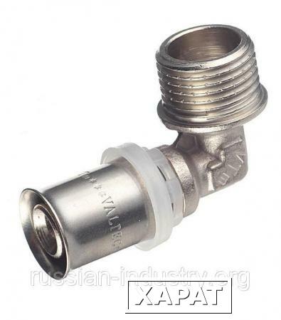 Фото Угол 16(пресс) х 1/2" нар(ш) Valtec