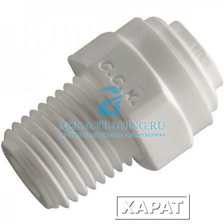 Фото Полипропиленовый фитинг 3/8"-3/8" (т-р) 6 MC 6