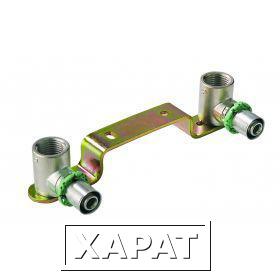 Фото Угольник установочный двойной 20х1/2" пресс Comap (784ECE)