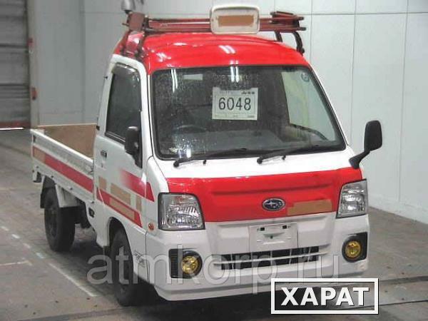 Фото Микрогрузовик SUBARU SAMBAR Truck кузов TT2 бортовой модификация базовая гв 2010 4 wd пробег 127 т.км белый