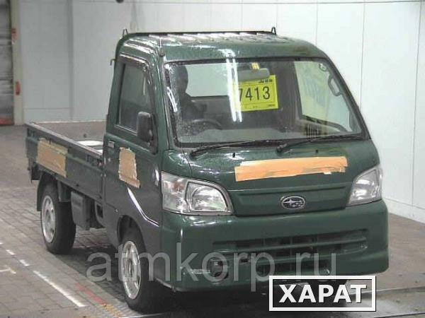 Фото Микрогрузовик SUBARU SAMBAR Truck кузов S211J бортовой модификация TB гв 2012 4wd пробег 66 т.км зеленый