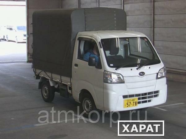 Фото Микрогрузовик SUBARU SAMBAR Truck кузов S500J тент бортовой модификация TB гв 2015 пробег 33 т.км белый