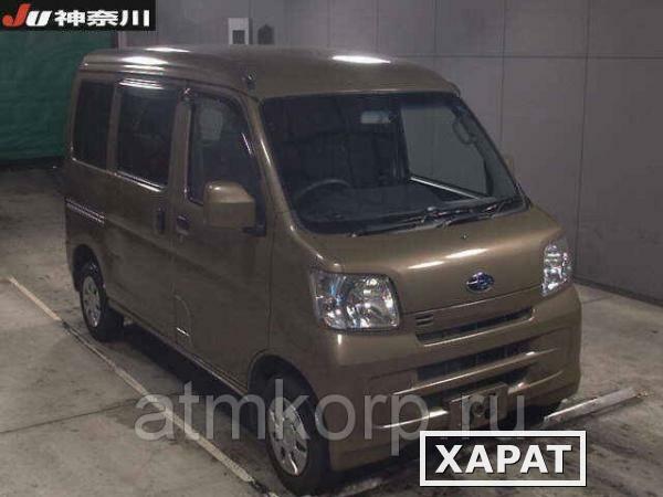 Фото Грузопассажирский микроавтобус SUBARU SAMBAR кузов S321B гв 2015 пробег 145 т.км зеленый