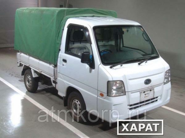 Фото Микрогрузовик SUBARU SAMBAR Truck кузов TT1 тент борт модификация Low Key гв 2010 пробег 11 т.км белый