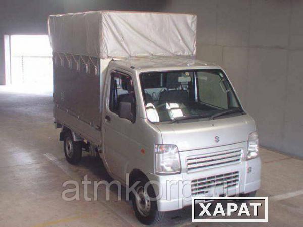 Фото Микрогрузовик SUZUKI CARRY кузов DA63T бортовой тентованный гв 2012 пробег 33 тыс км