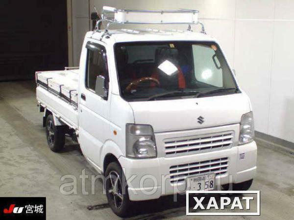 Фото Микрогрузовик SUZUKI CARRY кузов DA63T бортовой багажник гв 2013 4WD 4х4 пробег 21 тыс км