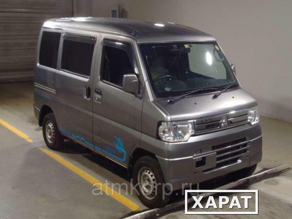 Фото Микроавтобус электромобиль MITSUBISHI MINICAB MIEV 2012 запас хода 150км груз 350кг пробег 25 т.км темно серый