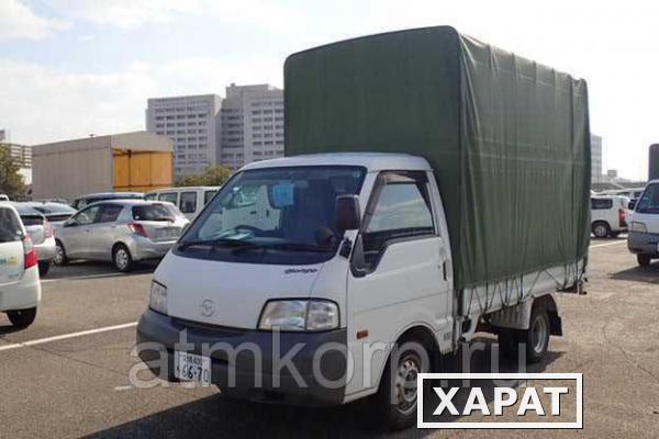 Фото Легкий грузовик борт тентованный MAZDA BONGO кузов SKP2T гв 2012 грузопод 1 тн пробег 212 т.км