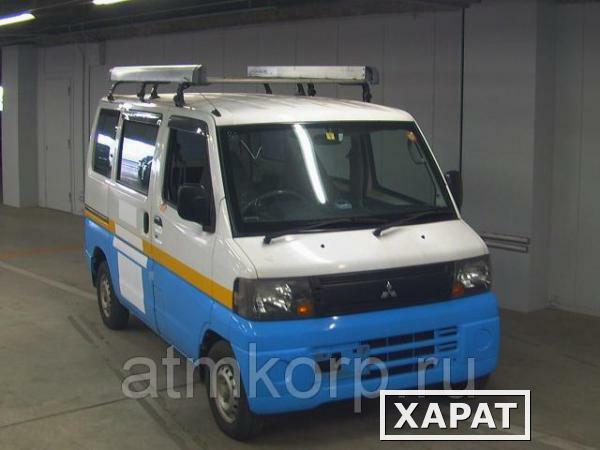 Фото Фургон грузовой микроавтобус MITSUBISHI MINICAB VAN кузов U61V гв 2008 багажник груз 350 кг пробег 140 т.км