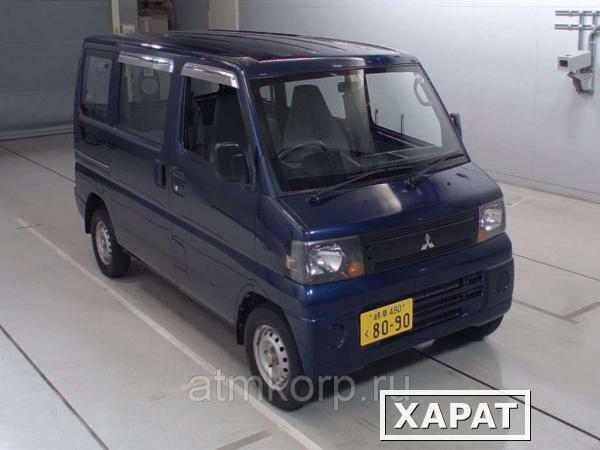 Фото Грузопассажирский микроавтобус MITSUBISHI MINICAB VAN гв 2009 полный привод 4 wd груз 350 кг пробег 62 т.км