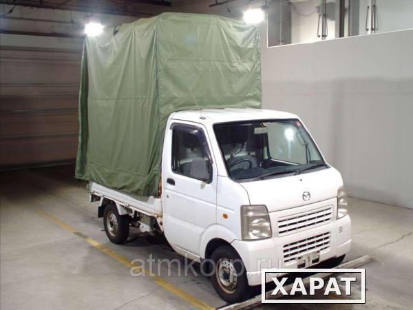 Фото Микрогрузовик бортовой тент MAZDA SCRUM TRUCK кузов DG63T год выпуска 2011 пробег 100 тыс км