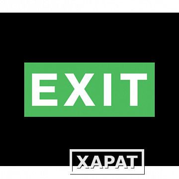 Фото ЭЗ EXIT (125х250) самоклеющаяся транслюцентная пленка