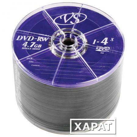 Фото Диски DVD-RW VS 4,7 Gb 4x